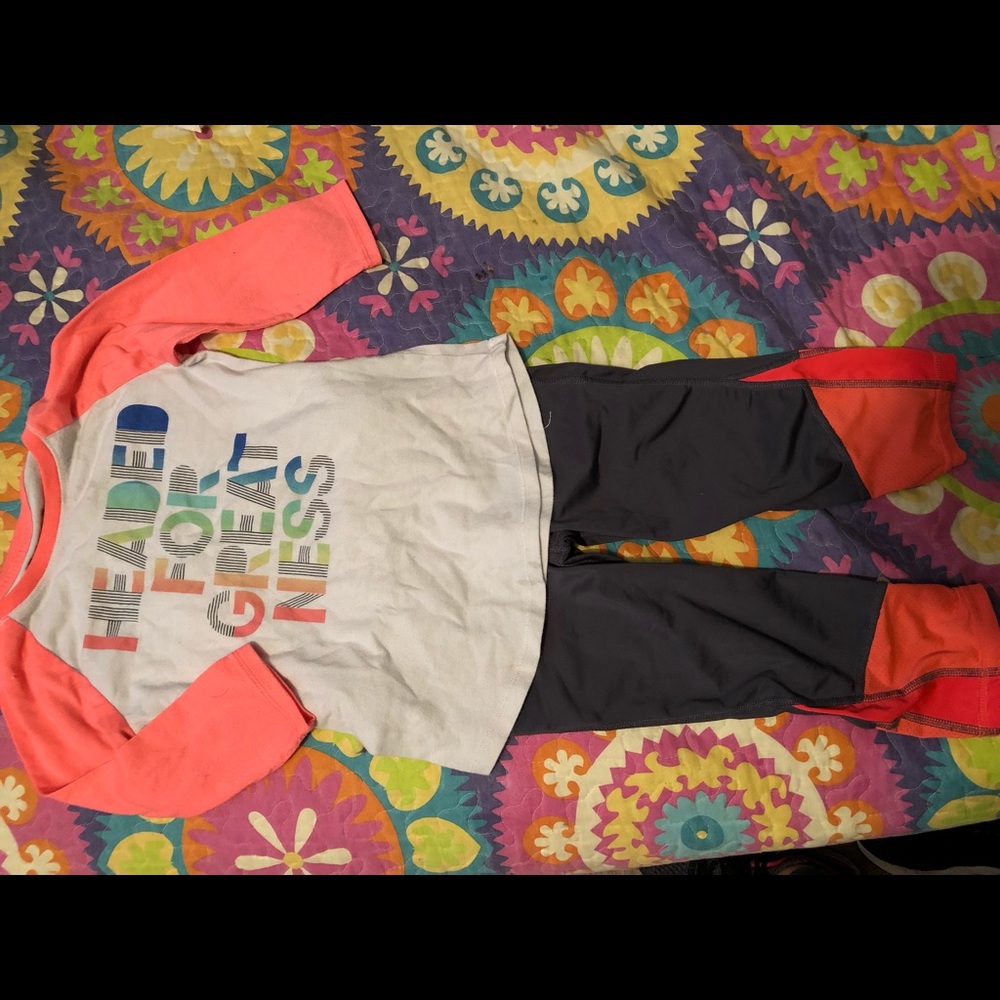 Girls athletics 2pc set